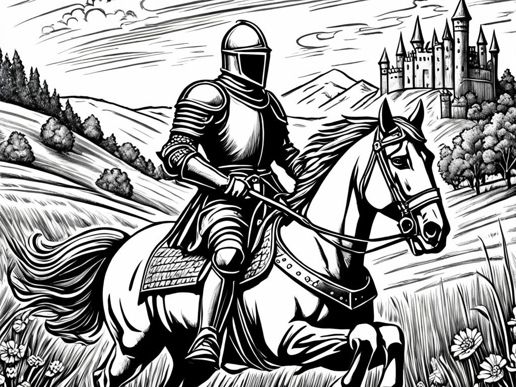 Ritter im Mittelalter